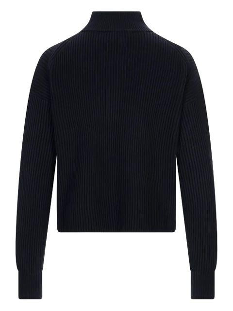 Max Mara FUFY ribbed roll-neck sweater - Blue - zdjęcie produktu nr 2