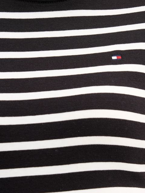Tommy Hilfiger t-shirt bawełniany damski kolor czarny WW0WW40587