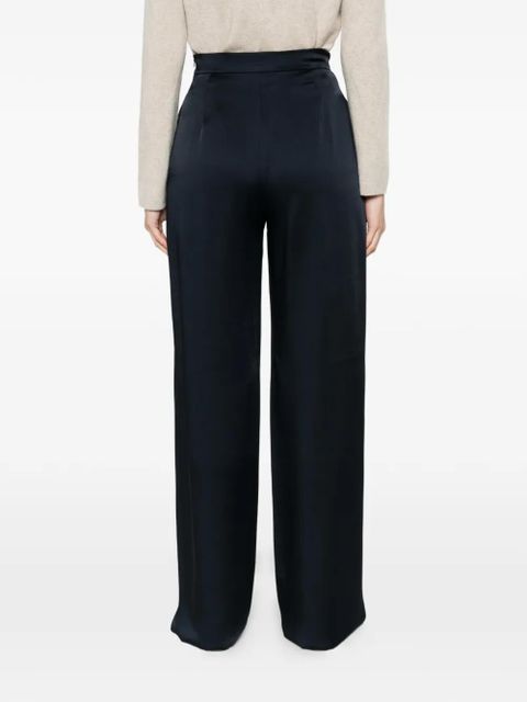 Max Mara Msecono pleated tailored trousers - Blue