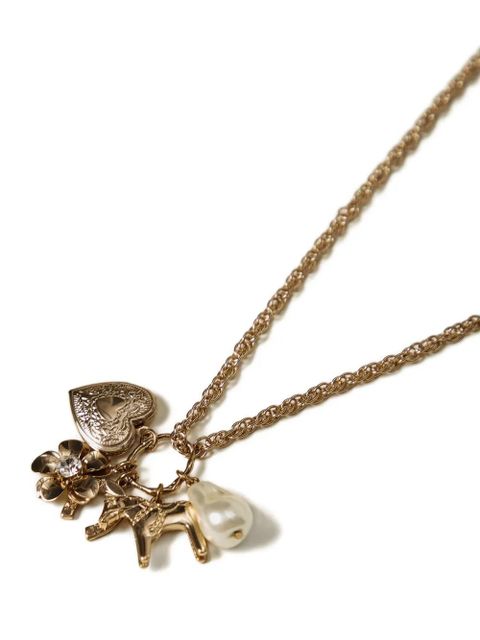 TWINSET heart charm necklace - Gold - zdjęcie produktu nr 2