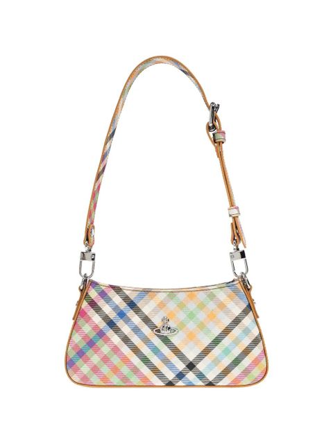 Vivienne Westwood Tasha check-pattern shoulder bag - Neutrals - zdjęcie produktu nr 1