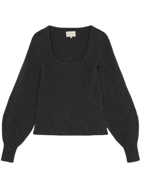 LouLou de Saison ribbed-knit jumper - Grey - zdjęcie produktu nr 1