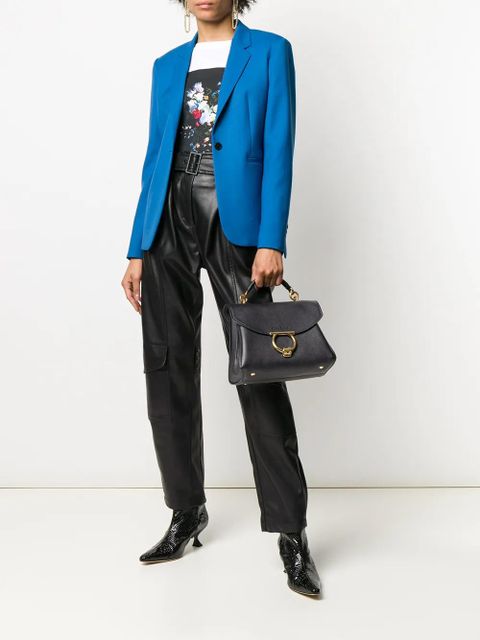 Ferragamo Gancini top-handle bag - Black - zdjęcie produktu nr 2