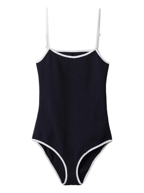 Miu Miu open-back swimsuit - Blue - zdjęcie produktu nr 1
