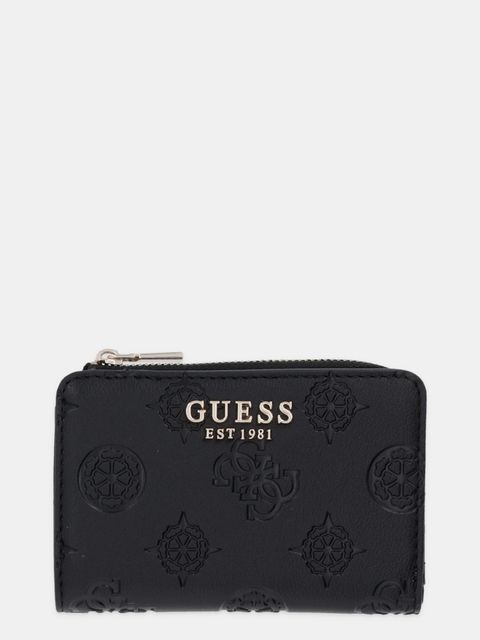 Guess portfel LAUREL damski kolor czarny SWPD74 59156 - zdjęcie produktu nr 1