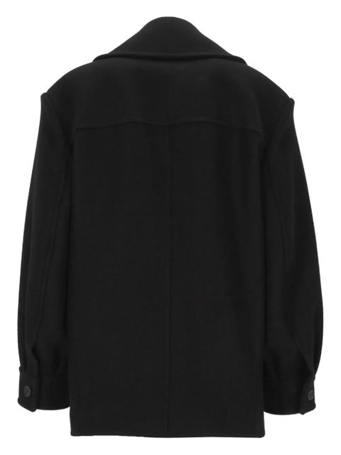 Saint Laurent double-breasted peacoat - Black