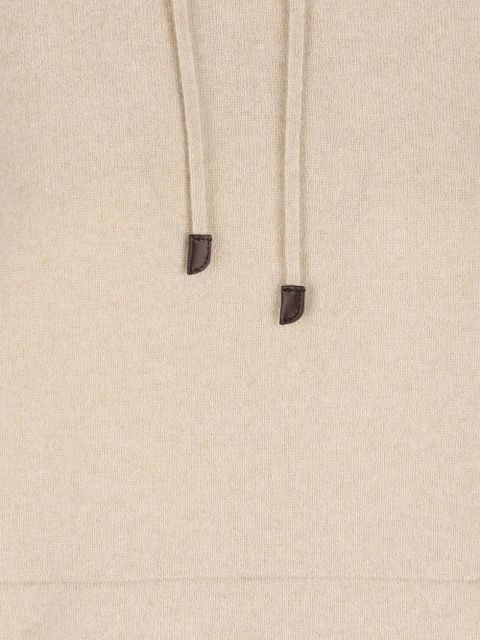 Loro Piana cashmere hoodie - Neutrals