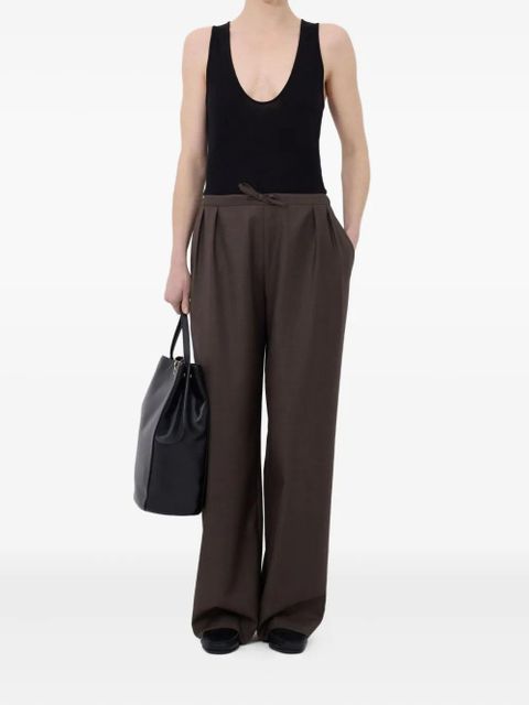 LouLou de Saison Cove trousers - Brown