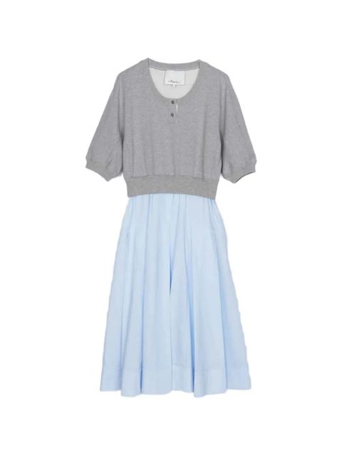 3.1 Phillip Lim button-detail dress - Grey - zdjęcie produktu nr 1