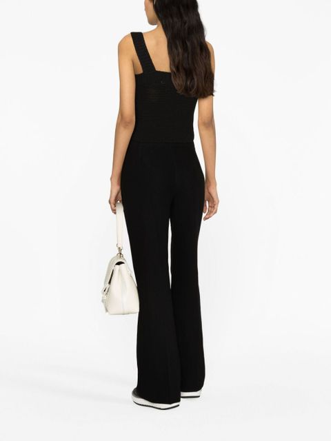 Chloé high-waist flared trousers - Black