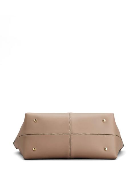 Tod's V-cut tote bag - Neutrals