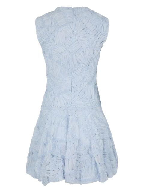 Simkhai Vallan ruffle-detail minidress - Blue - zdjęcie produktu nr 2