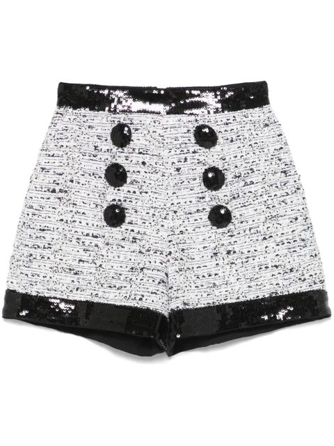 Balmain tweed shorts - White - zdjęcie produktu nr 1