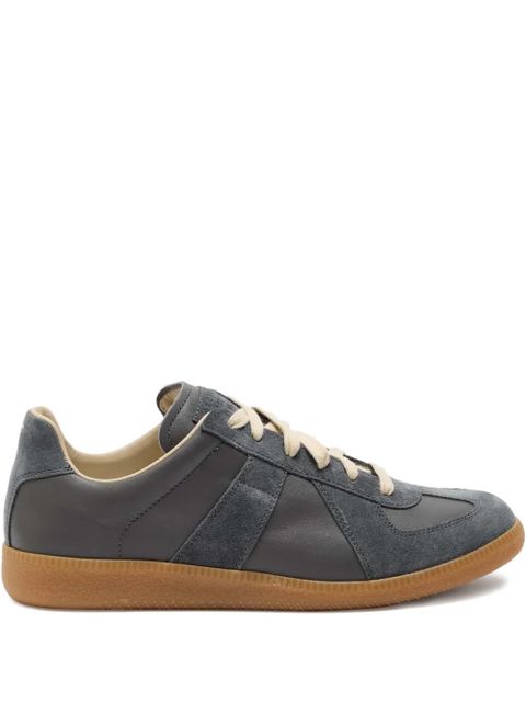 Maison Margiela Replica suede-panel sneakers - Grey - zdjęcie produktu nr 1