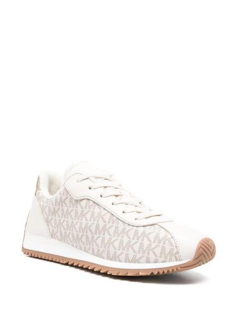Michael Kors monogram lace-up sneakers - Neutrals - zdjęcie produktu nr 2
