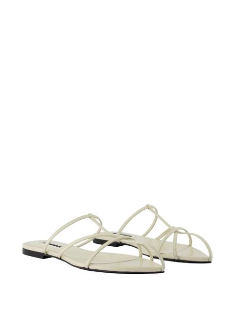Jil Sander smooth leather sandals - Neutrals - zdjęcie produktu nr 2