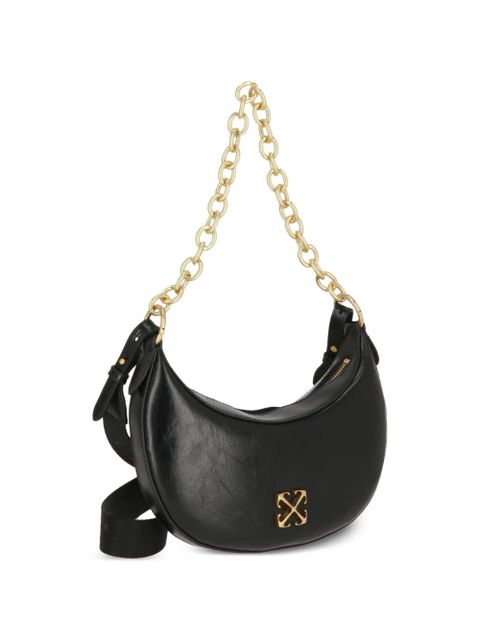 Off-White chain-link shoulder bag - Black
