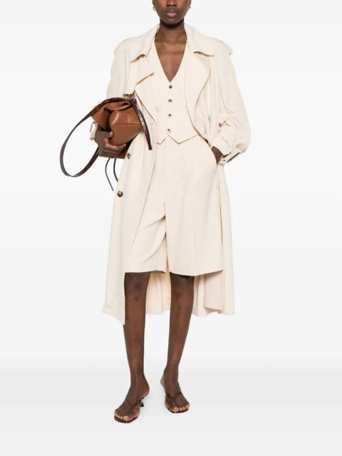 WARDROBE.NYC pleated tailored shorts - Neutrals - zdjęcie produktu nr 2