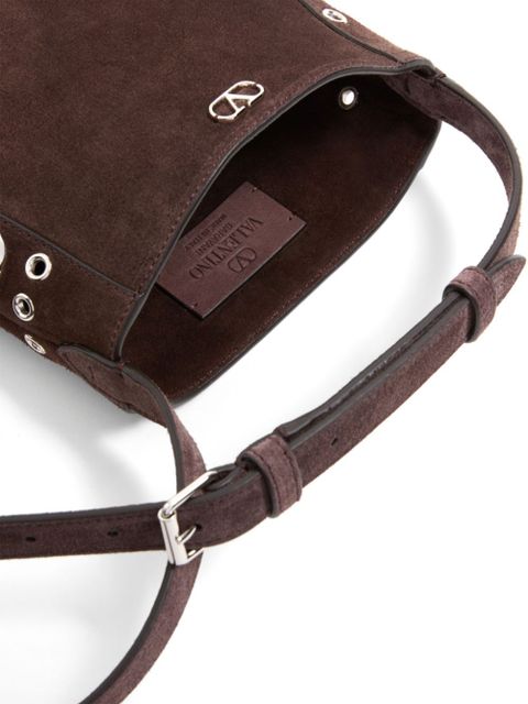 Valentino Garavani small Nellcote shoulder bag - Brown