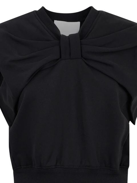 3.1 Phillip Lim draped bow french top - Black - zdjęcie produktu nr 2