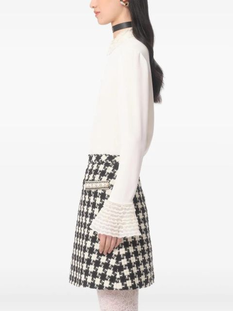 Valentino Garavani georgette shirt - White