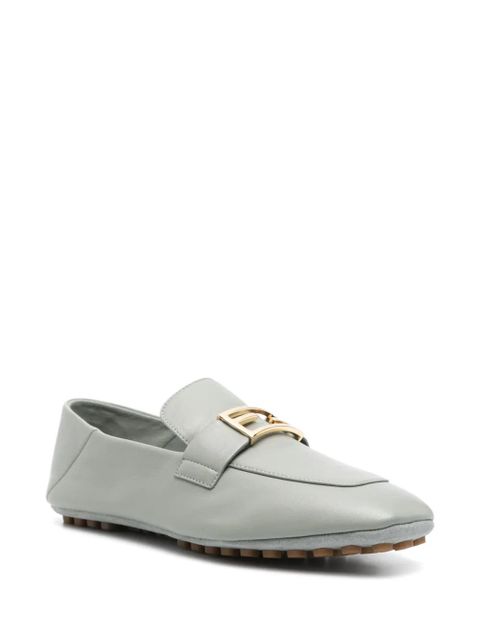 FENDI Baguette loafers - Grey