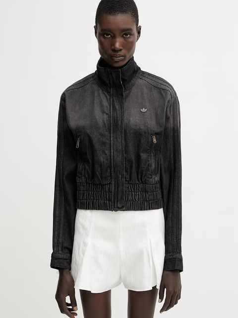 adidas Originals kurtka jeansowa damska bawełniana P ESS DENIM TT - zdjęcie produktu nr 1