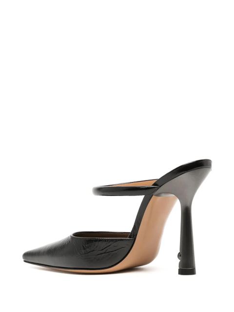 Off-White 110mm Lollipop mules - Black