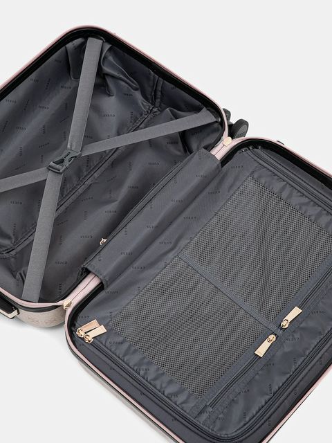 Guess walizka JESCO kolor różowy TWHB83 89983