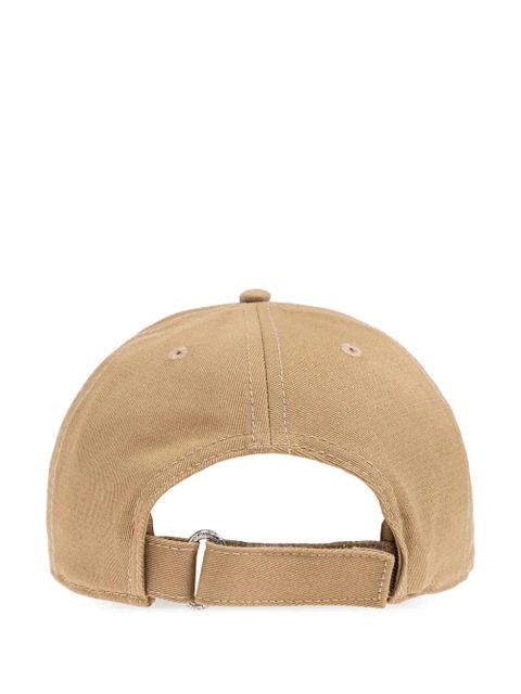Moncler logo-embroidered cap - Neutrals - zdjęcie produktu nr 2
