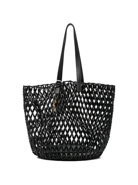 Saint Laurent beaded shoulder bag - Black - zdjęcie produktu nr 1