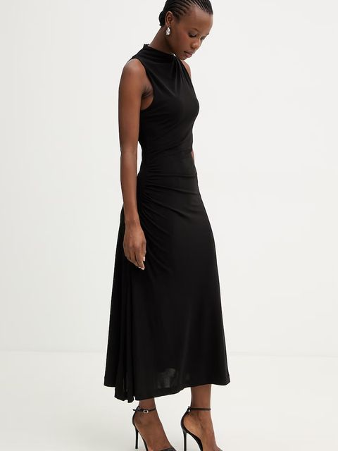 BOSS sukienka z wiskozy Eylai - zdjęcie produktu nr 1