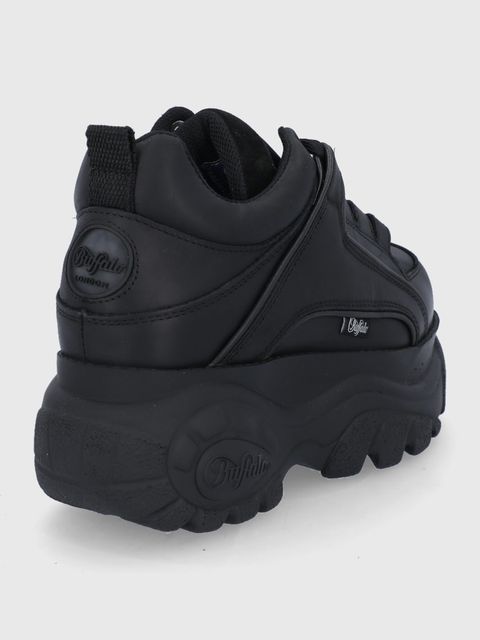 Buffalo Buty skórzane 1339-14 2.0 1533229 kolor czarny na platformie