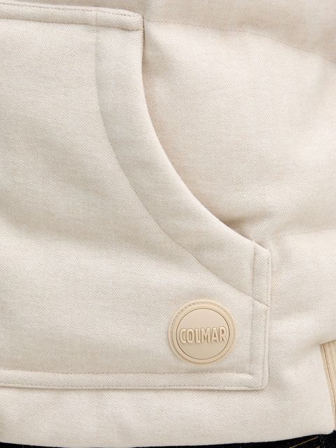 Colmar bezrękawnik puchowy kolor beżowy zimowy 2299.7ZN