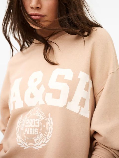 Ba&Sh Benjamin graphic-print sweatshirt - Neutrals