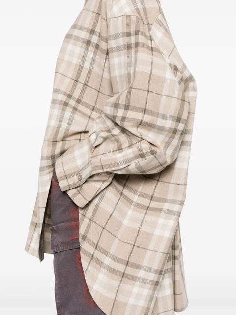 The Attico Eliza shirt - Neutrals