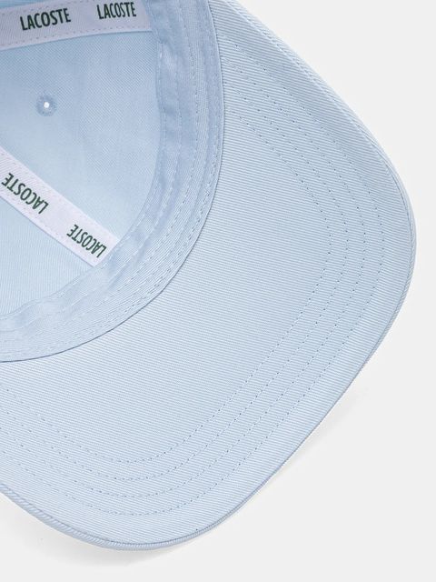 Lacoste czapka z daszkiem bawełniana