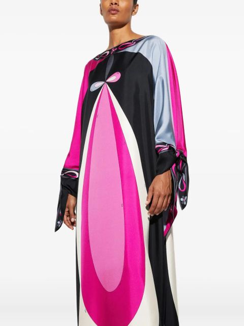 PUCCI Maddalena-print maxi dress - Black