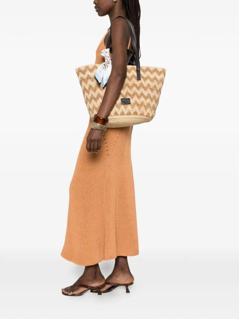 Missoni zig zag tote bag - Neutrals - zdjęcie produktu nr 2