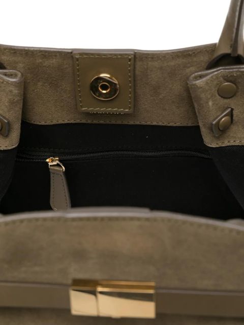 DeMellier New York suede tote bag - Green