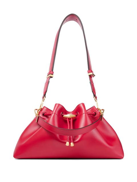 Jimmy Choo medium Cinch bucket bag - Red - zdjęcie produktu nr 2