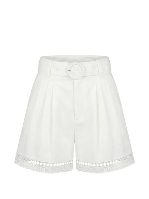 TWINSET belted shorts - White - zdjęcie produktu nr 1