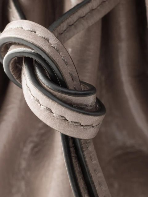 Prada Bonnie leather mini shoulder bag - Grey