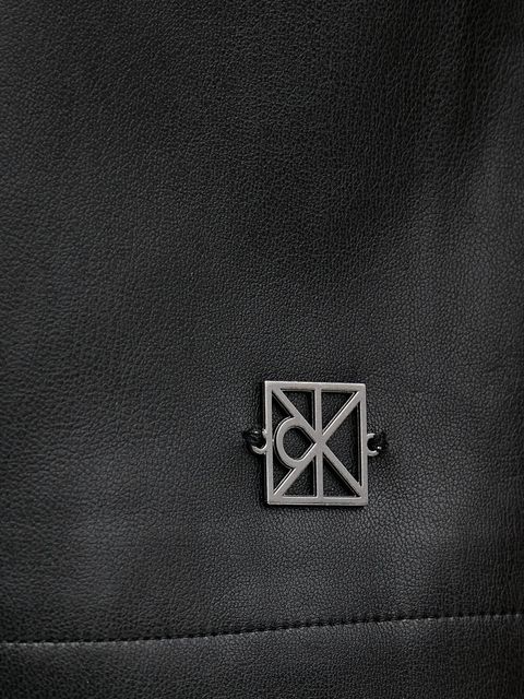 Calvin Klein Jeans bluzka damska kolor czarny gładka LV044D113G - zdjęcie produktu nr 2