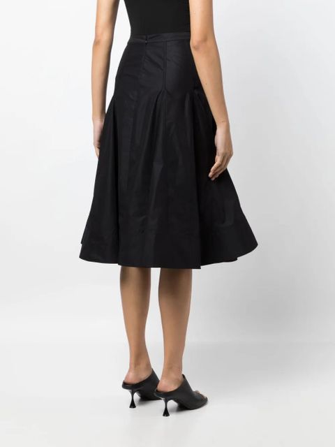 3.1 Phillip Lim fully-pleated mid-length skirt - Black
