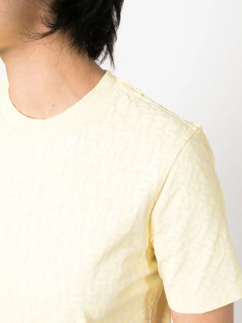 Diesel logo-print short-sleeve T-shirt - Yellow