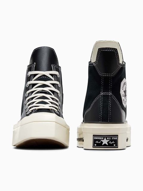 Converse trampki Chuck 70 De Luxe Squared HI kolor czarny A06435C