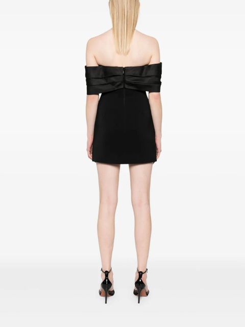 ANINE BING Fleur mini dress - Black