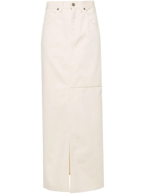 Axel Arigato Amp cotton maxi skirt - Neutrals - zdjęcie produktu nr 1