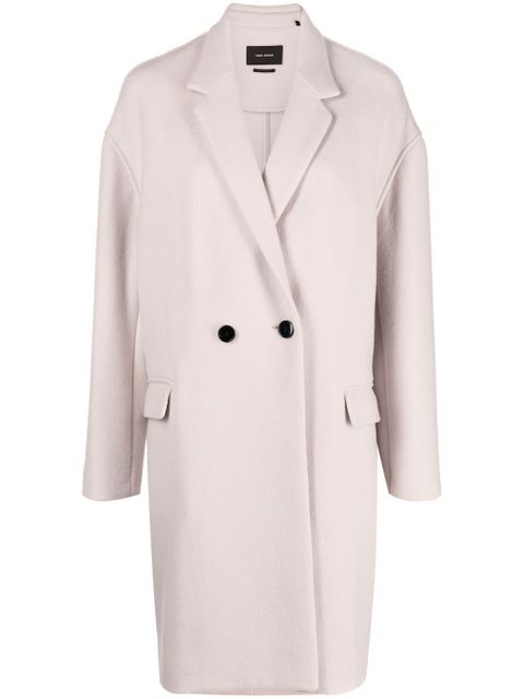 ISABEL MARANT double-breasted midi coat - Neutrals - zdjęcie produktu nr 1